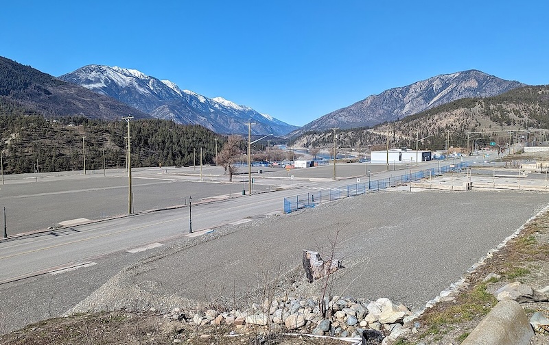 Downtown Lytton, photographed in March 2024. (Wikipedia)